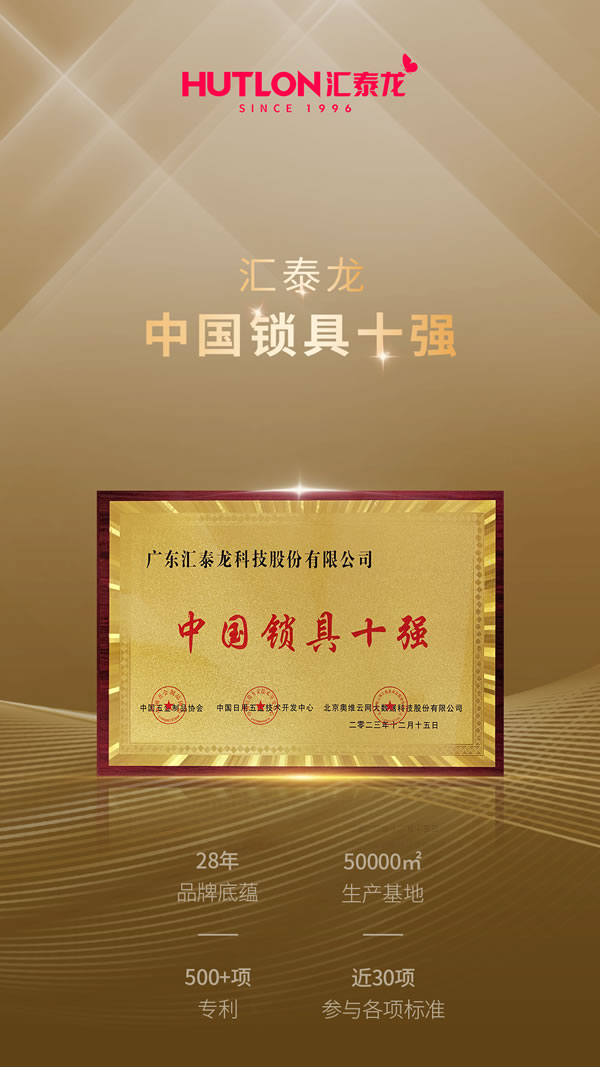 年度盤點丨匯泰龍2023年榮譽