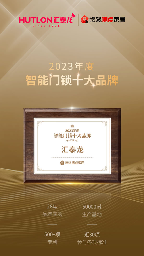 年度盤點丨匯泰龍2023年榮譽