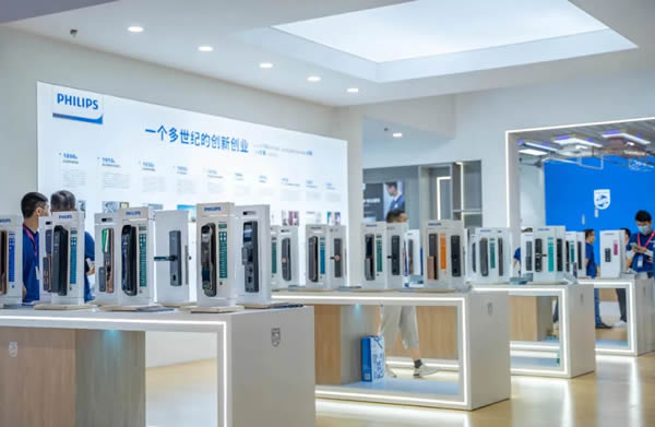 展會直擊 | 飛利浦智能鎖攜新品亮相，C位出圈建博會！