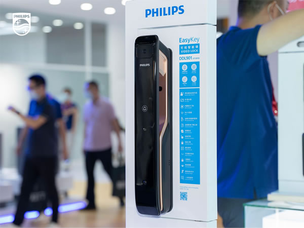 展會直擊 | 飛利浦智能鎖攜新品亮相，C位出圈建博會！