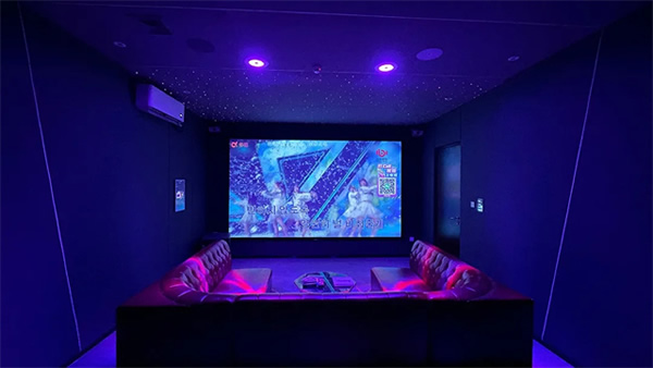 【方案?定制影院+KTV】英嘉尼總部7.2.4全景聲影院+4.1KTV影音室展廳全面升級!