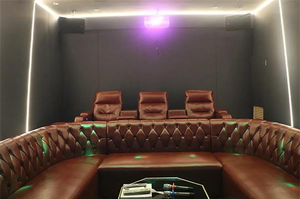 【方案?定制影院+KTV】英嘉尼總部7.2.4全景聲影院+4.1KTV影音室展廳全面升級!