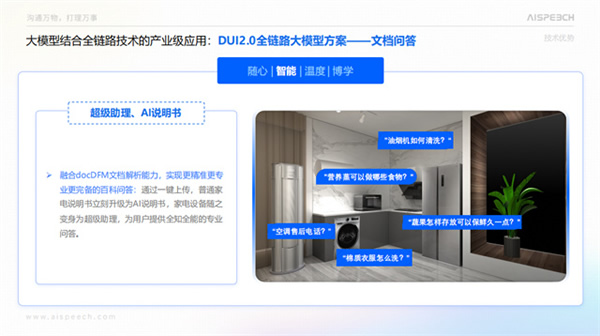 中國物聯網大會丨思必馳自研語言大模型DFM-2成全場焦點
