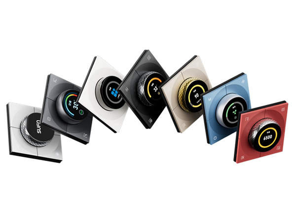 智能溫控靈動光影 SUFN三峰照明添智系列溫控屏引領(lǐng)智能家居新生態(tài)