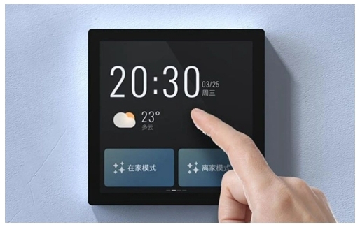 螢石中控屏SP4新版本，新增支持Y3000FVX系列雙攝門鎖