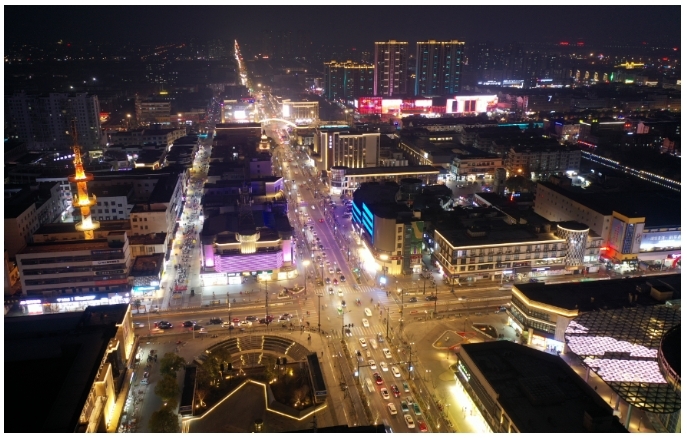 1.6萬盞，40余主次干道 | 順舟智能點亮“大豐區”綠色照明