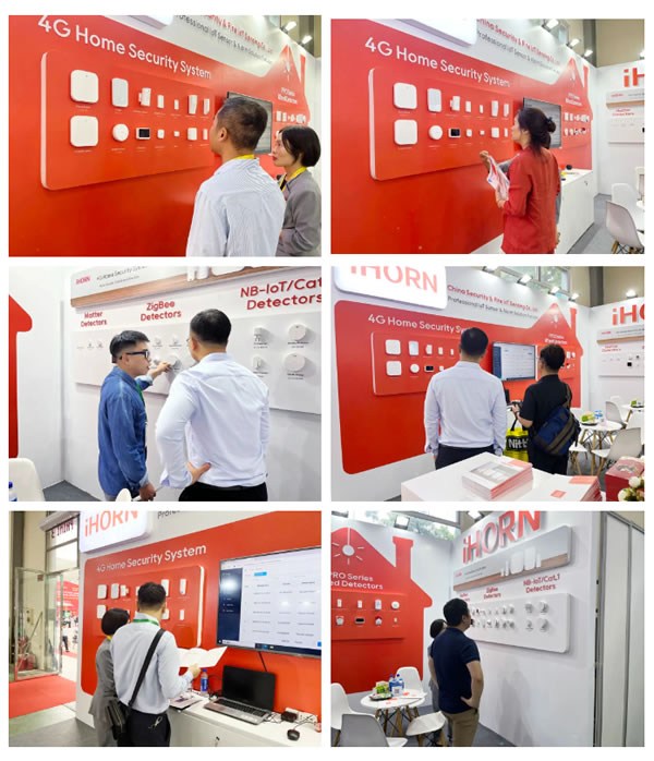 展會現場|豪恩攜智慧安防產品重磅亮相2023越南安防展