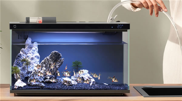 399元 小米首款米家智能魚缸開售：半年免換水、遠(yuǎn)程自動(dòng)喂魚