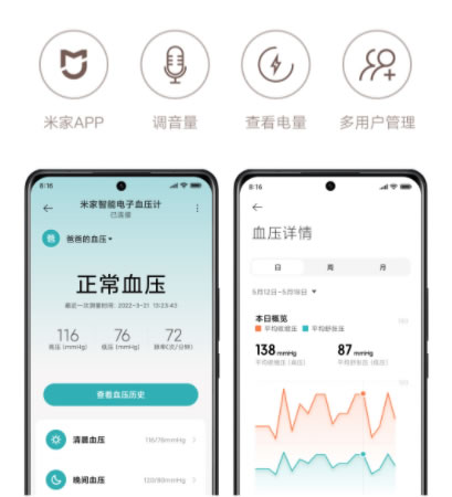 支持App同步！小米米家智能電子血壓計上架：眾籌價199元