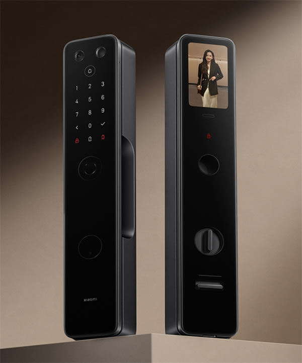 小米智能門鎖M20大屏貓眼版評測：護家新神器 門外180°無死角來人是誰一看便知