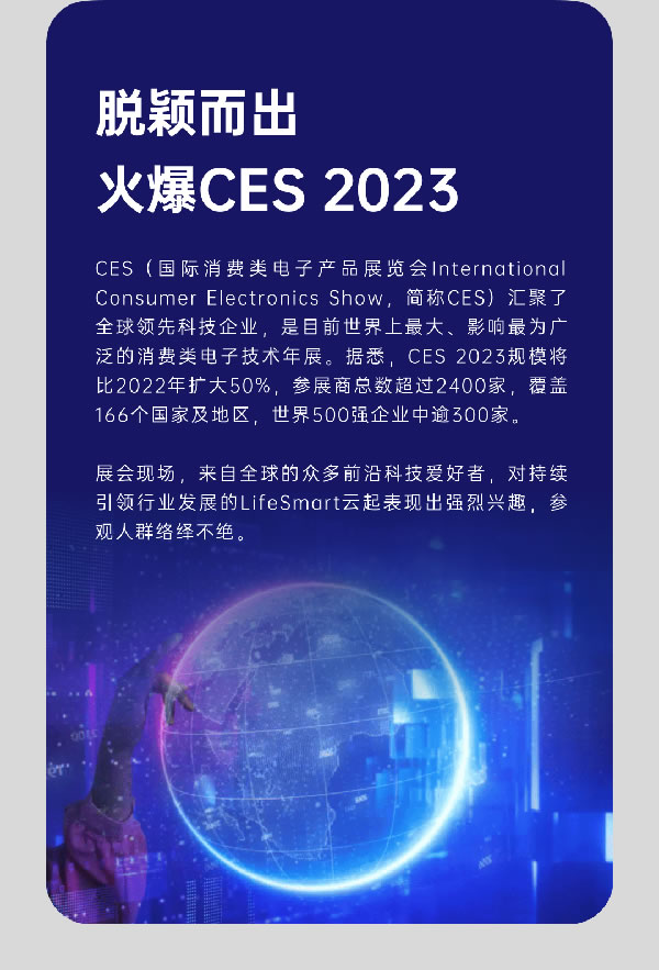 CES 2023，LifeSmart云起閃耀Las Vegas