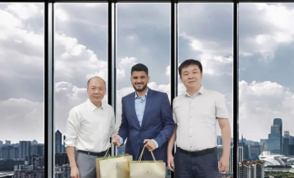 沙特市場合作伙伴到訪南京物聯智能鎖總部參觀_2