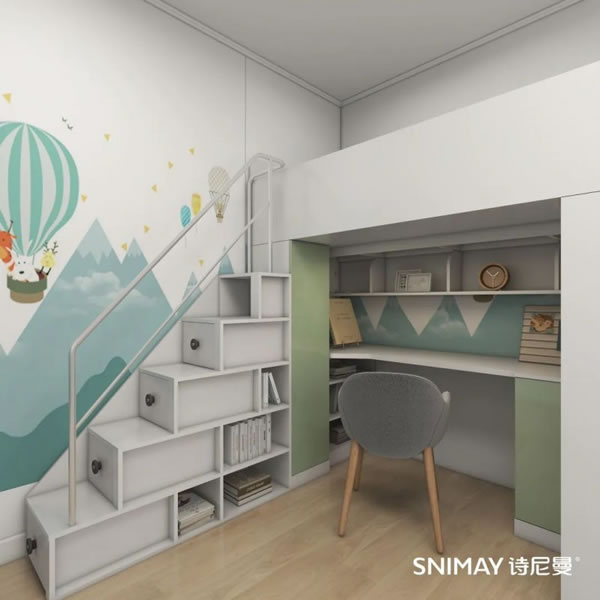 淺指智能鎖50款兒童房，讓孩子熱愛宅家生活！_30