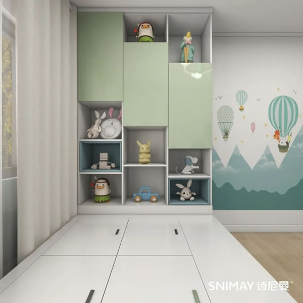 淺指智能鎖50款兒童房，讓孩子熱愛宅家生活！_32