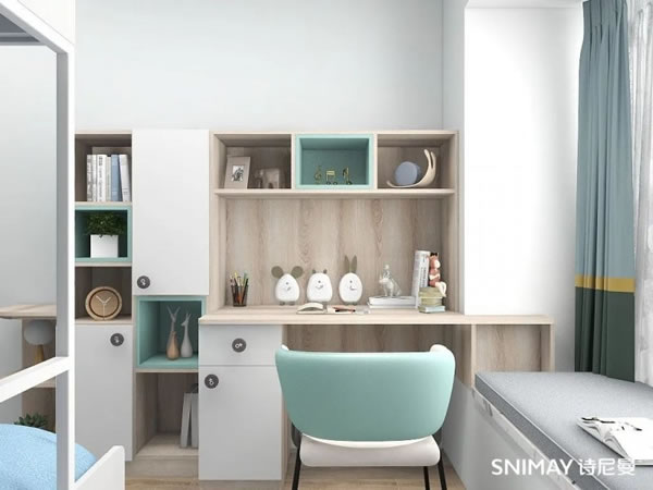 淺指智能鎖50款兒童房，讓孩子熱愛宅家生活！_46