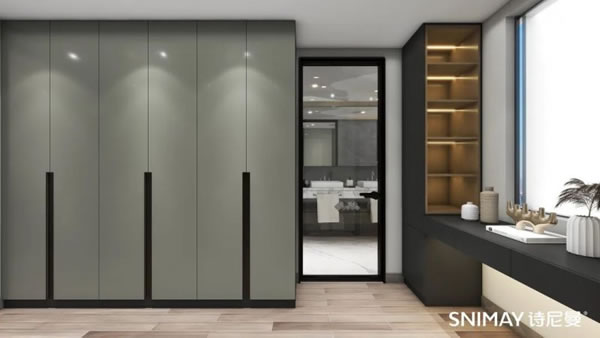 淺指智能鎖：做好這幾個(gè)定制柜，戶型再小都能裝_12