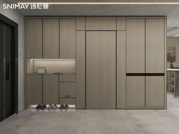 淺指智能鎖玄關柜設計，0.5㎡也能打造完美方案_7