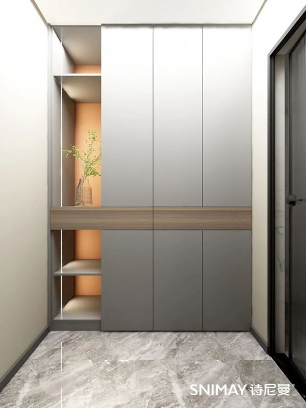 淺指智能鎖玄關柜設計，0.5㎡也能打造完美方案_8