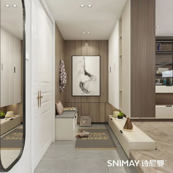 淺指智能鎖玄關柜設計，0.5㎡也能打造完美方案_19